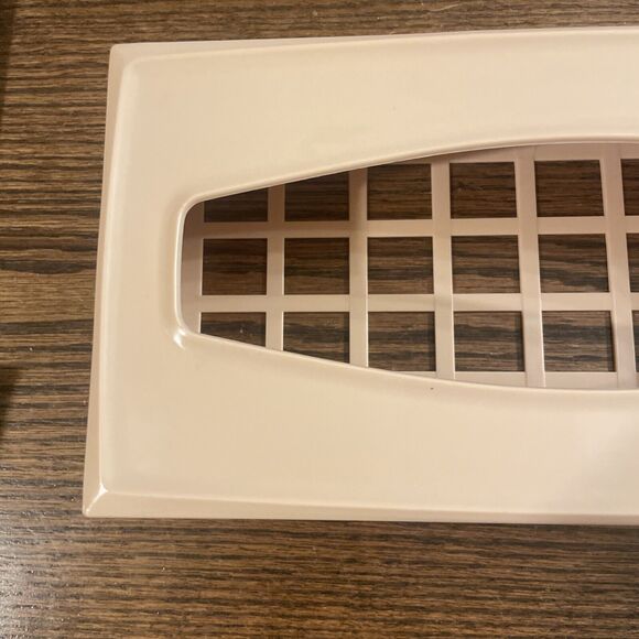 MCM Atomic Starburst Tan Rubbermaid Tissue Box Cover 2 Piece original 2939 - Picture 2 of 7